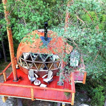 Treehouse Dome Hotel Vidnes Luaran gambar