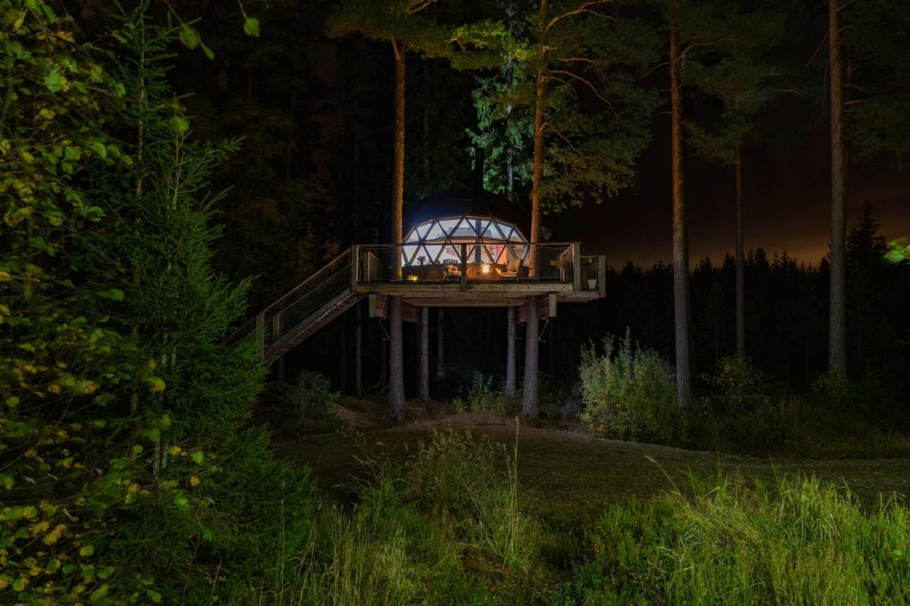 Treehouse Dome Hotel Vidnes Luaran gambar