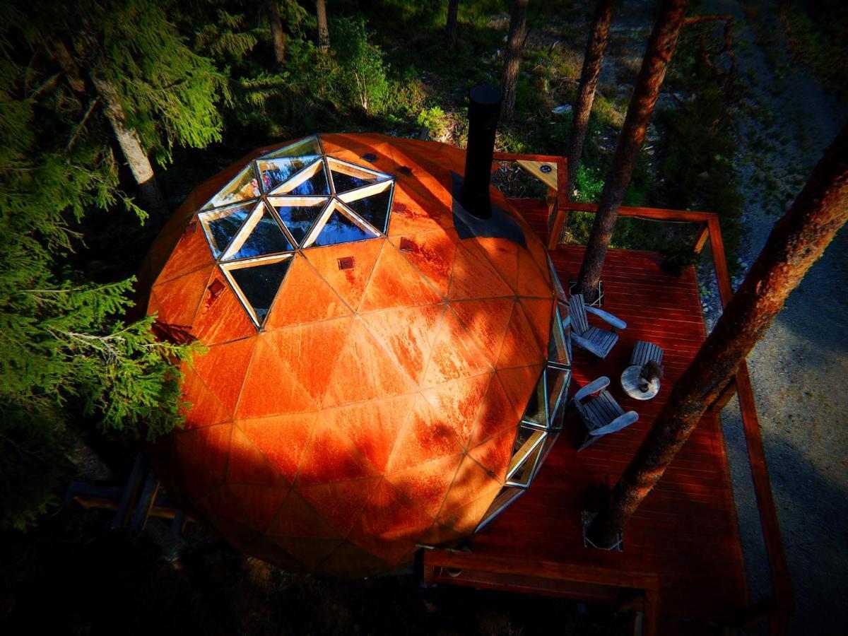 Treehouse Dome Hotel Vidnes Luaran gambar