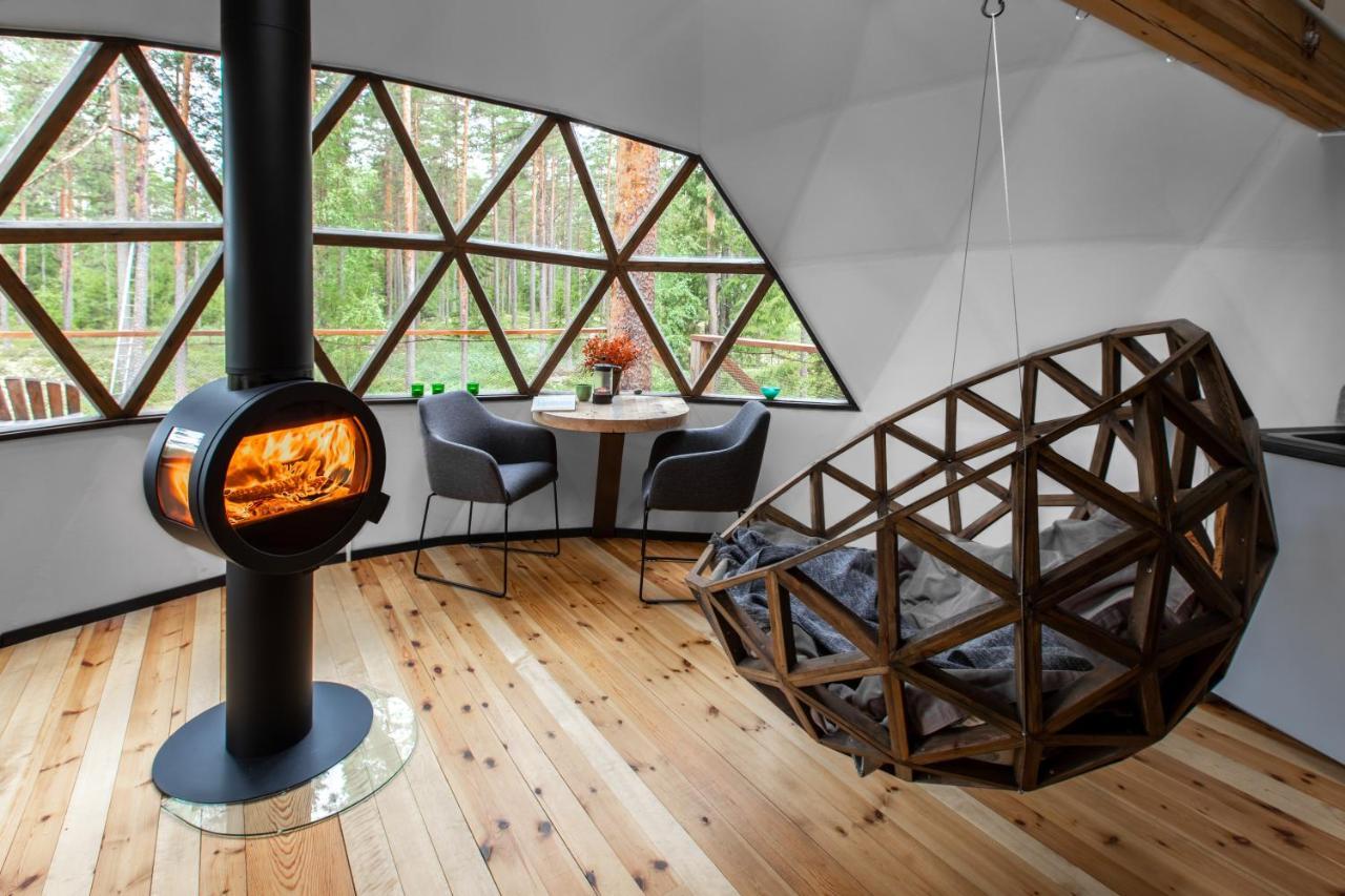 Treehouse Dome Hotel Vidnes Luaran gambar